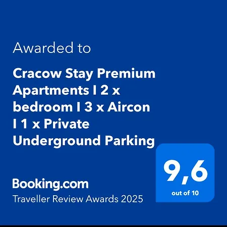 Apartment Cracow Premium Free Parking - 3 X - 3 X Aircondition
